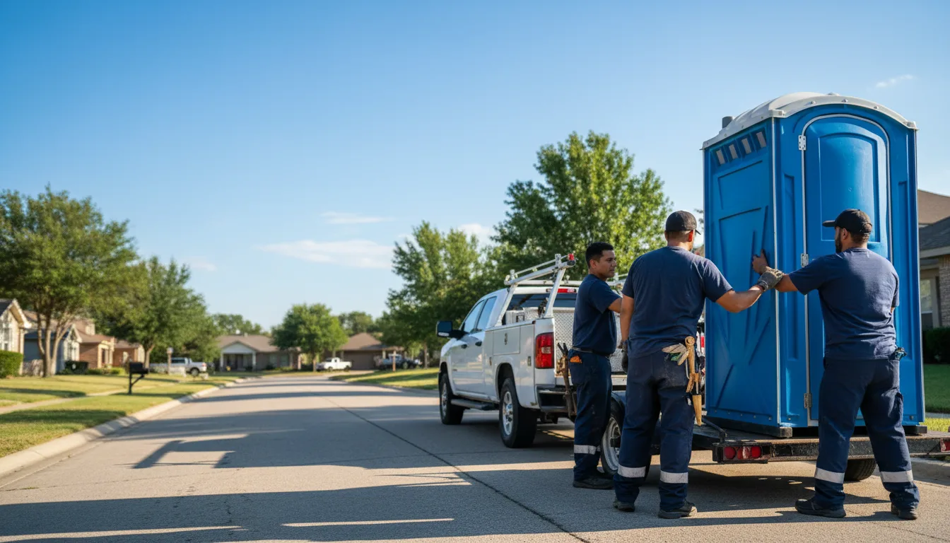 Portable Toilet Rental in Blue Springs, NE near me